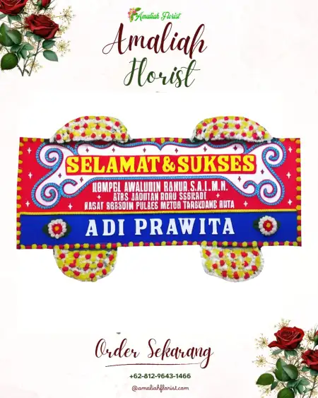 Papan Bunga Ucapan Selamat Ringinsari